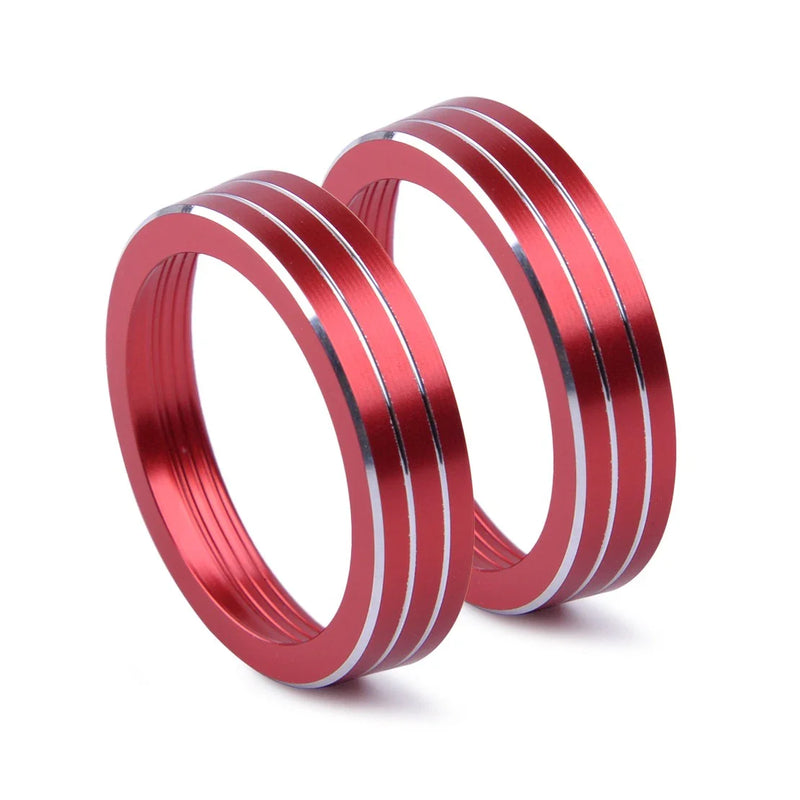 Jeep Grand Cherokee 2 x Volume Control Trim Rings (2014-2019)