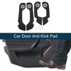 Toyota Crown (2015) - Black Car Door Anti Kick Pad Sticker Protector