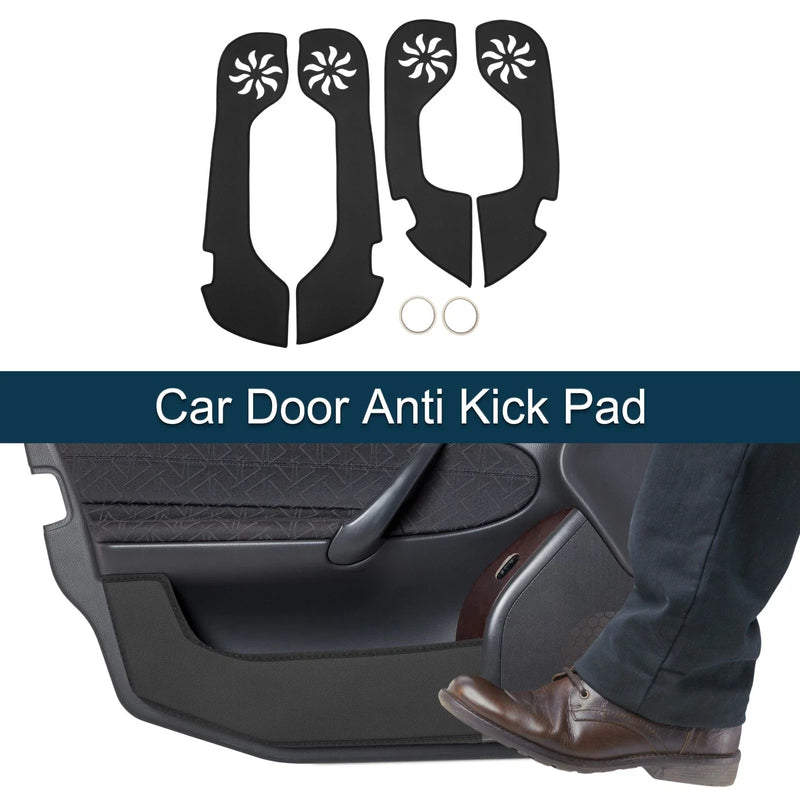 Toyota Crown (2015) - Black Car Door Anti Kick Pad Sticker Protector