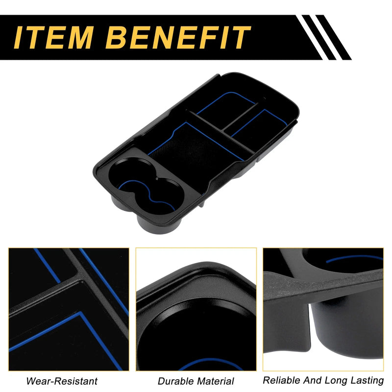 Kia EV6/GT/GT Line Center Console Armrest Organizer Tray (2021-2025) Blue