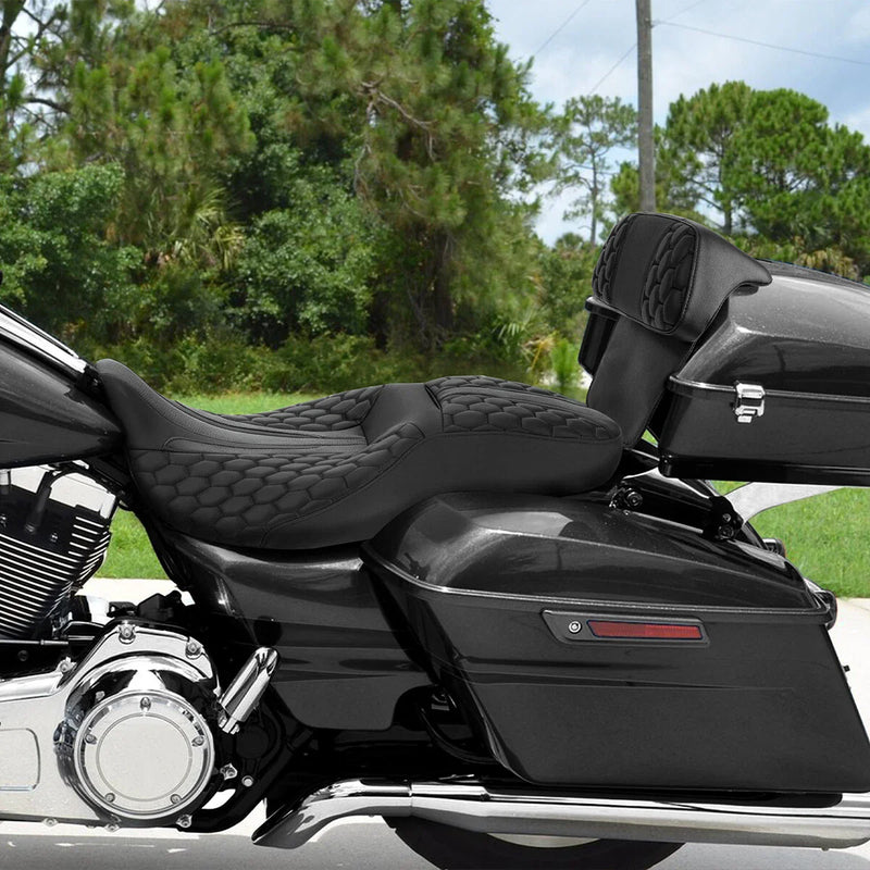 Harley Street Glide Black Seat Backrest (2014 - 2023)