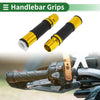 Motorcycle 7/8" 22mm Hand Grips Yellow