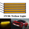 Car - Waterproof 5 x Yellow LED Strip DRL Daytime Running Lights