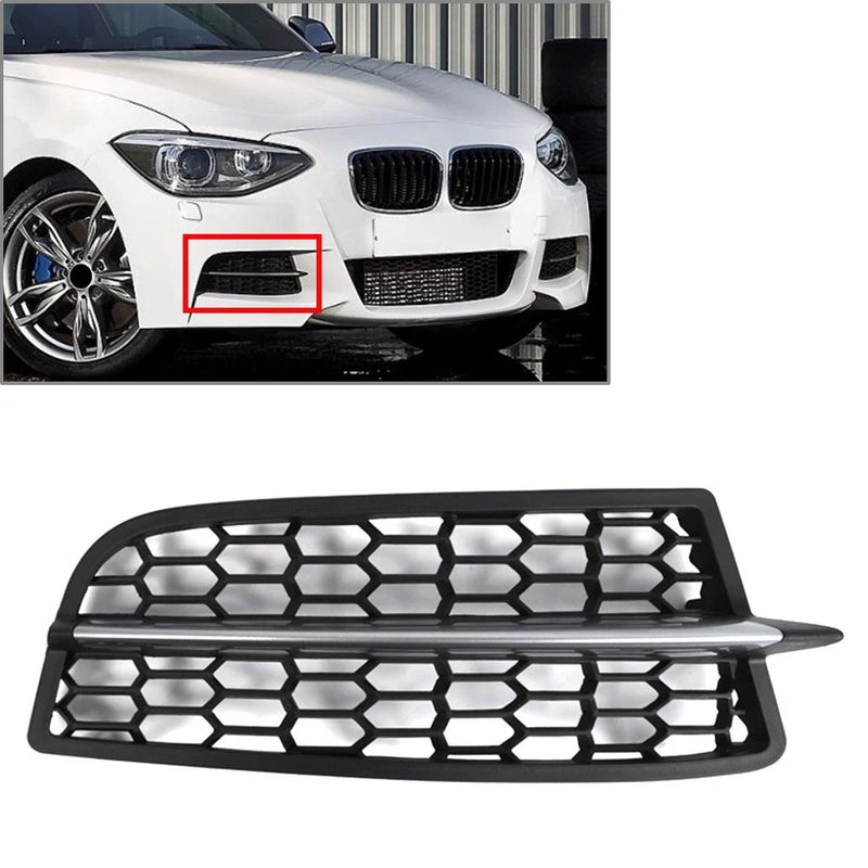 BMW 1-Series F20 F21 Honeycomb Fog Light Grille (2011-2015)