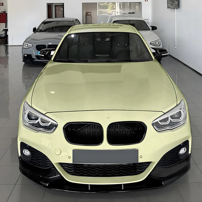 BMW F20 F21 M Sport Front Bumper Spoiler Lip Side Covers (2015-2019)