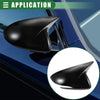 Hyundai Elantra 2017-2020 - Gloss Black Rearview Mirror Caps (2017-2020)