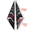 Hyundai Elantra Black Side Vent Window Scoop Louver Cover Trim (2021-2022)