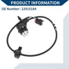 Chevrolet Express 1500 ABS Wheel Speed Sensor (2013 - 2014)