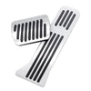 Mazda 2, 3, 6, CX-3, CX-4, CX-5 Stainless Steel Brake Gas Pedals Protection Covers (2010-2023)