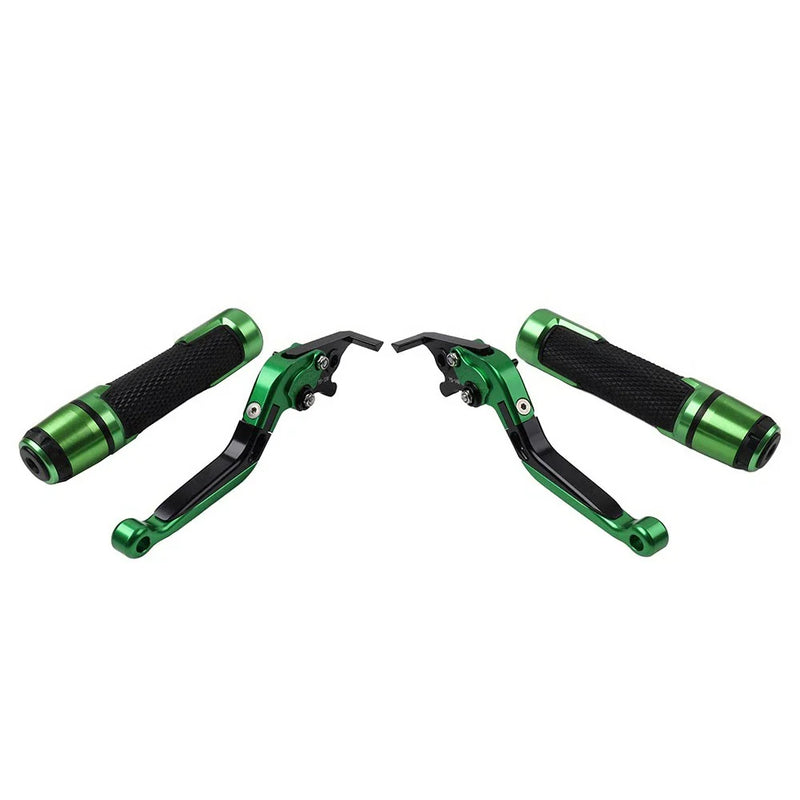 Suzuki GSXR1000 Folding Extendable Brake Clutch Levers Grip Set (2001-2023)