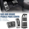 Audi Q7 Q8 & Porsche Cayenne 3 x Gas Brake Foot Rest Pedal Covers
