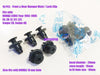 10 x Honda Civic 10mm Hole Front Rear Bumper Push Rivet Lock Clip