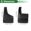 Chevrolet Silverado (1999 - 2006) Mounting Accessories Mud Flaps Splash Guards