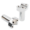 Harley Dyna Sportster Softail 3.5" Chrome Straight Handlebar Risers