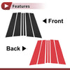 Volvo XC90 2002-2015 Black Left Right Door Pillar Window Trim