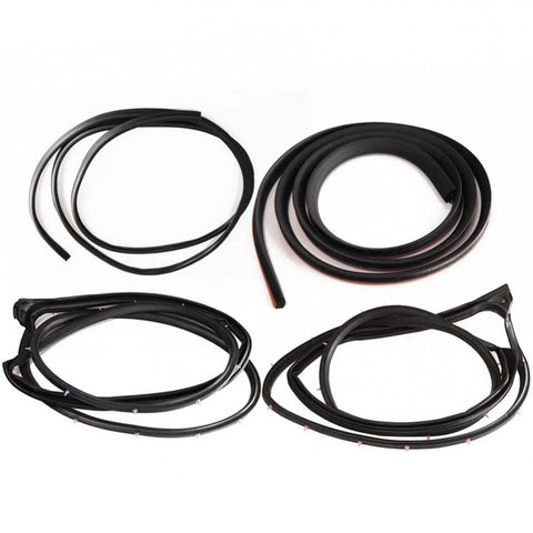 Windshield Door Rubber Seal Set 4 Fits Toyota Hilux Vigo SR5 2D Pickup 2005-15