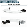 BMW F07 White Silver Tone Front Right Exterior Door Handle