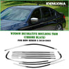 BMW 5 Series G30 (2018-2023) Chrome Black 8 x Window Strip Moulding Seal