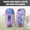 Ford F150 Key Fob Remote Control Cover 3 x Button TPU Shell Purple (2015-2018)