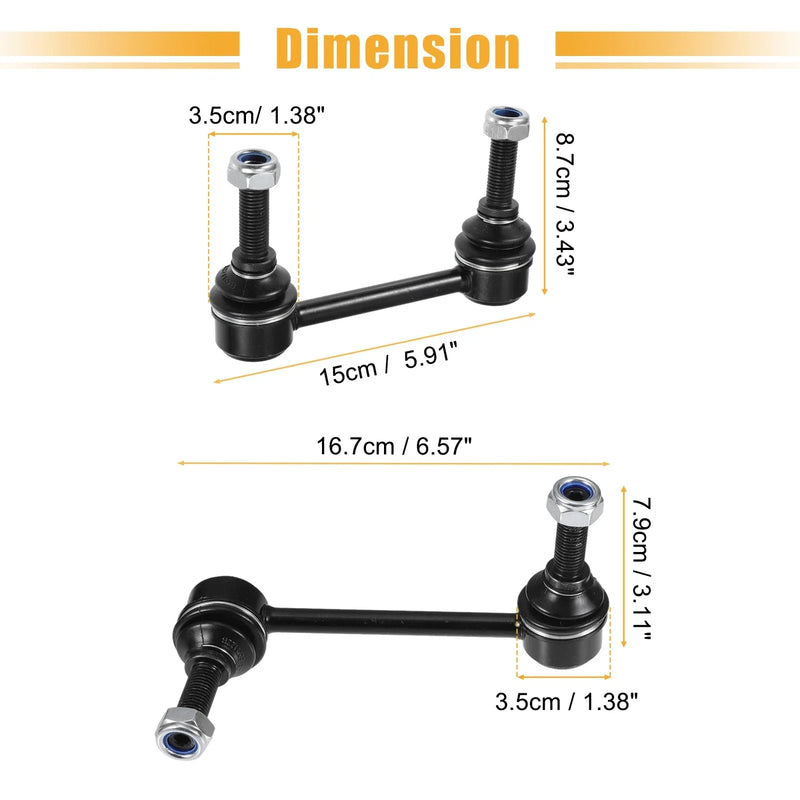 Jeep Grand Cherokee Sway Bar Links Front Rear 4 x (2011-2011)