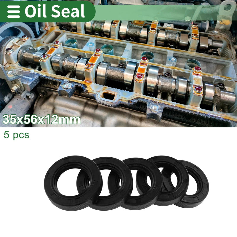 Make Model Oil Seal / 35x56x12mm / Rotary Shaft Seal NBR Rubber