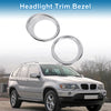 BMW X5 Car Front Left Right Headlight Trim Bezel (2014-2018)