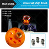 Manual Car 53mm Dragon Ball Z 7 Star Gear Shift Knob with 3 Adapters