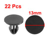 Honda 22 x Machine Cover Plastic Clips 6mm