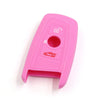BMW 1 3 5 7 Series Pink Silicone Key Fob Cover