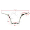 Harley Softail Fatboy Sportster XL 1 1/4" Handlebar