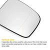 Mercedes Viano Right Side Heated White Mirror Glass (2010-2020)