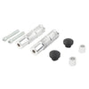 Universal Motorcycle CNC Silver Rear Foot Pegs