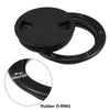 Marine Deck Plate Hatch 4" Boat Inspection Hatch Cover Black