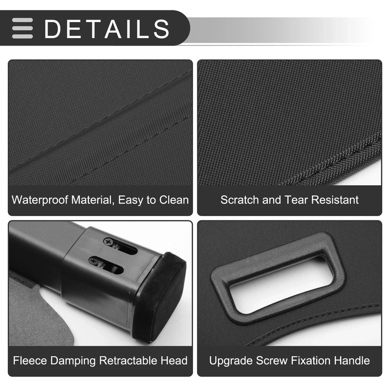 Lexus GX460 2010-2023 Trunk Parcel Shelf Black Retractable Cargo Cover