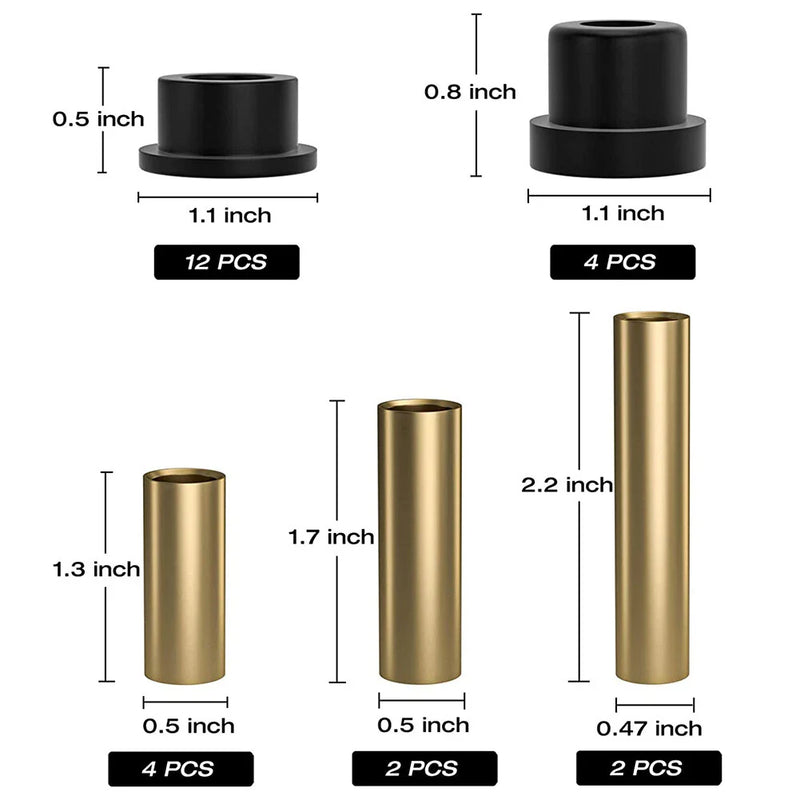 Club Car DS Golf Cart Front A-Arm Bushings (1992 - Present)