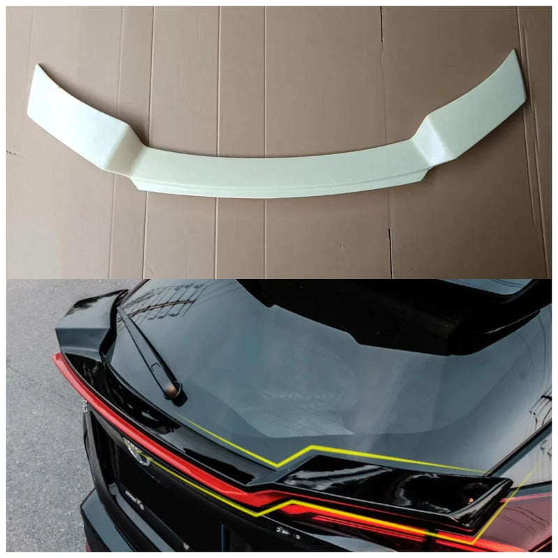 Toyota C-HR 2016-2019 ABS Unpainted Rear Trunk Spoiler Wing Lip