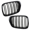BMW 5 Series E39 Gloss Black Front Bumper Kidney Grille (1996-2003)