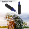 Motorcycle 0.67" Aluminum Alloy Plastic Motorcycle Slider Frame 2 x Blue