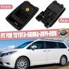 Toyota Sienna Black Rear Fold Seat Latch Release Handle Bezel (2004-2010)