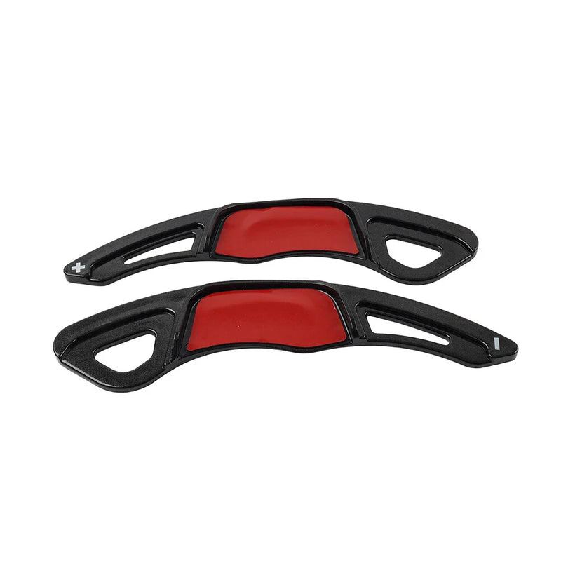 VW Golf, Polo, Jetta, Scirocco Black Steering Wheel Paddle Shifter Extensions (2013-2020)