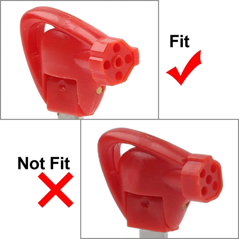 Yamaha Motorbike Scooter Red Uncut Ignition Key Blank