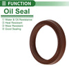 Make Model Oil Seal / 35.5x43.5x5.5mm / Seal Ring FKM Rubber 5 Pcs