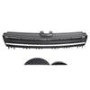 VW Golf Sportwagen Front Bumper Upper Grille w/ Silver Trim (2015-2017)