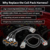 Chevrolet Corvette C5 Ignition Relocation Coil Pack Harness Kit