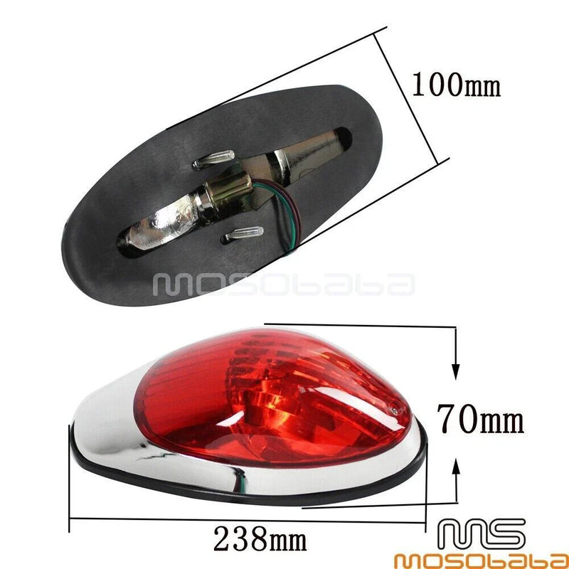 Honda Suzuki Kawasaki VN800 VN900 VN1500 VN1700 Integrated Brake Tail Light