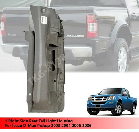 Isuzu Dmax D-Max Right Rear Tail Light Housing (2003-2006)