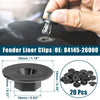 Kia Cadenza Fender Liner Clips 20 x Black (2014-2019)