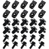 Nissan Qashqai Undertray-Cover Clips / Metal Bolt Fixed Nut Clamp Kit