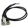 12V Red LED Motorcycle Handlebar Switch - Waterproof
