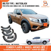 Nissan Navara D23 DX RX Black Fender Flare Arch (2015-2019)